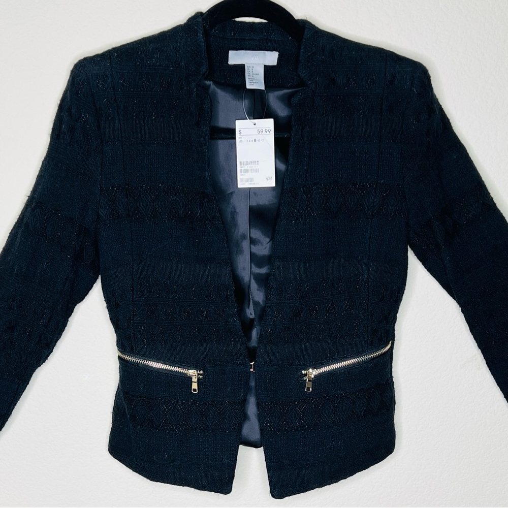 H&M  Black Blazer Jacket